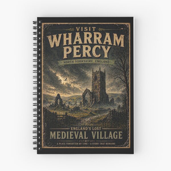 Item preview, Visit Wharram Percy - Englands Lost Medieval Village designed and sold by HiddenBritain.
