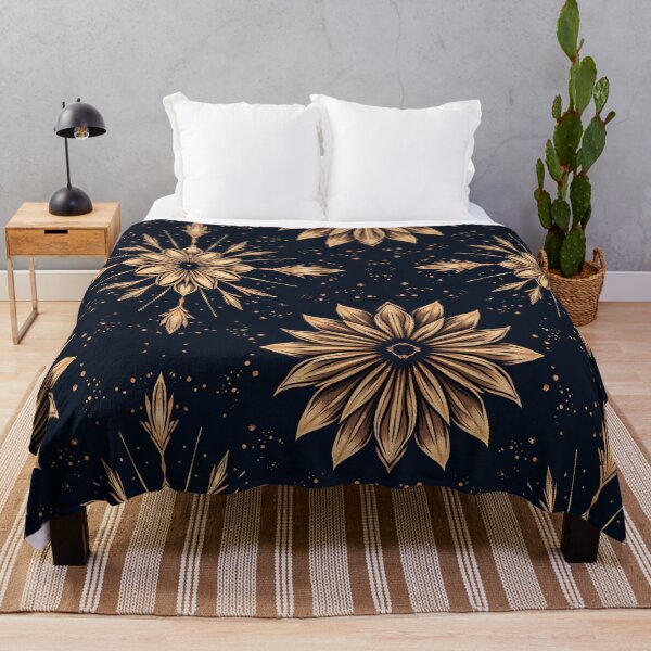 Item preview, Golden Flower Celestial Elegance designed and sold by mittie101.