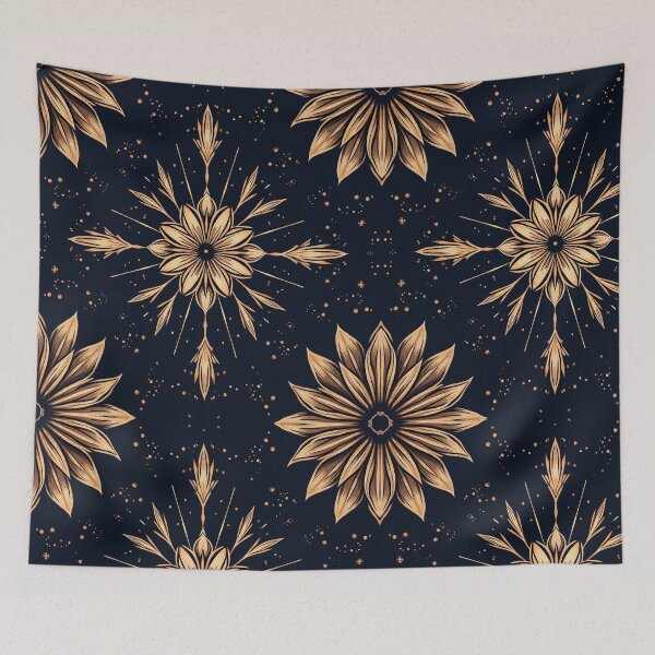 Item preview, Golden Flower Celestial Elegance designed and sold by mittie101.