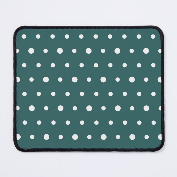 Item preview, Teal And White Polka Dot Pattern designed and sold by pattern-archive.