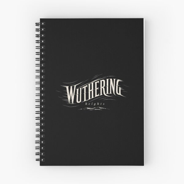 Item preview, Wuthering Heights Wind Swept Moors Typography designed and sold by Fenay Designs.