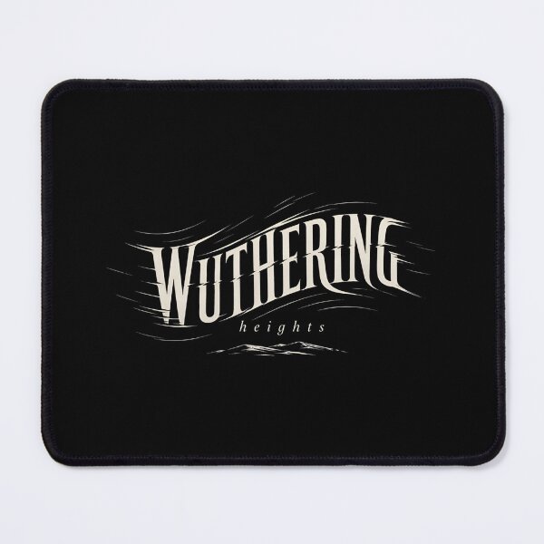Item preview, Wuthering Heights Wind Swept Moors Typography designed and sold by Fenay Designs.