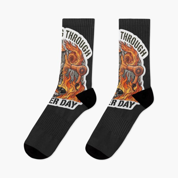 Item preview, Discord meme flamed cat : Soldiering through another day reltable graphic  designed and sold by Tumblerina.