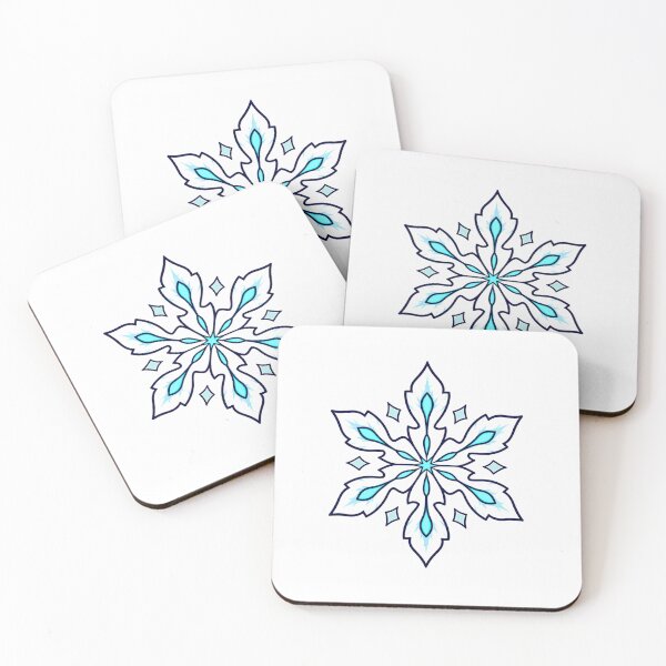 Item preview, Snowflake Flower Motif designed and sold by Flora 96.