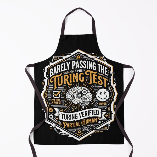 Item preview, Barely Passing The Turing Test designed and sold by NeuralDraft.