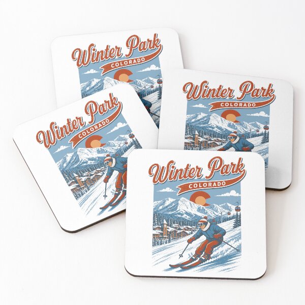 Item preview, Winter Park Colorado Ski Resort Retro Mountain Design designed and sold by JackCurtis1991.
