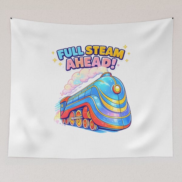 Item preview, Full Steam Ahead Essential T-Shirt designed and sold by SoftSproutstu.