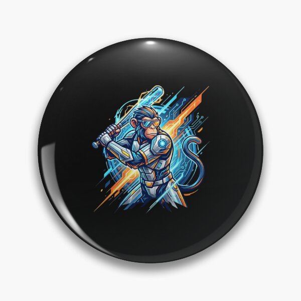 Item preview, Cybernetic Ape Batter Digital Art designed and sold by thanguy252.