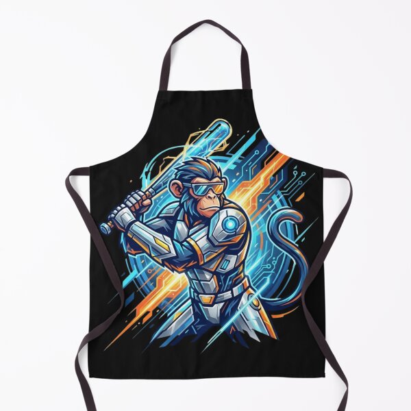 Item preview, Cybernetic Ape Batter Digital Art designed and sold by thanguy252.