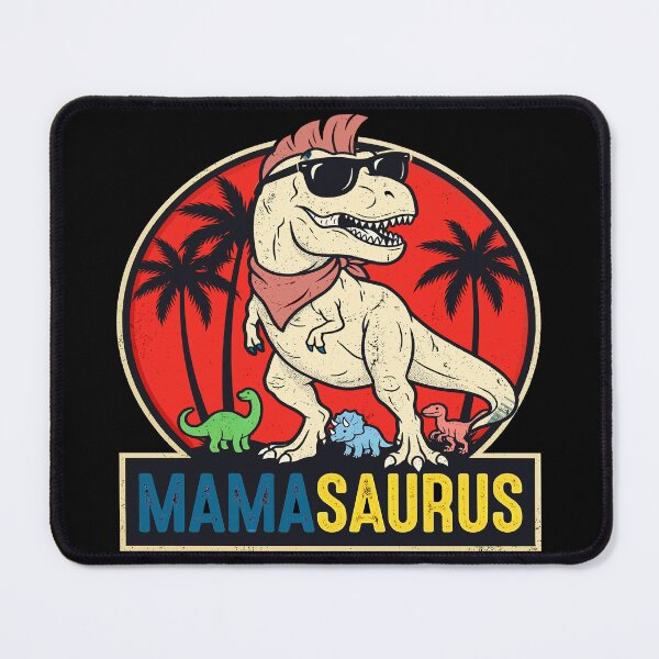 Item preview, Mama saurus T rex Dinosaur Funny Mama Saurus Mother's Family designed and sold by gear-posters.