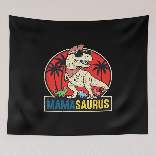 Item preview, Mama saurus T rex Dinosaur Funny Mama Saurus Mother's Family  designed and sold by gear-posters.