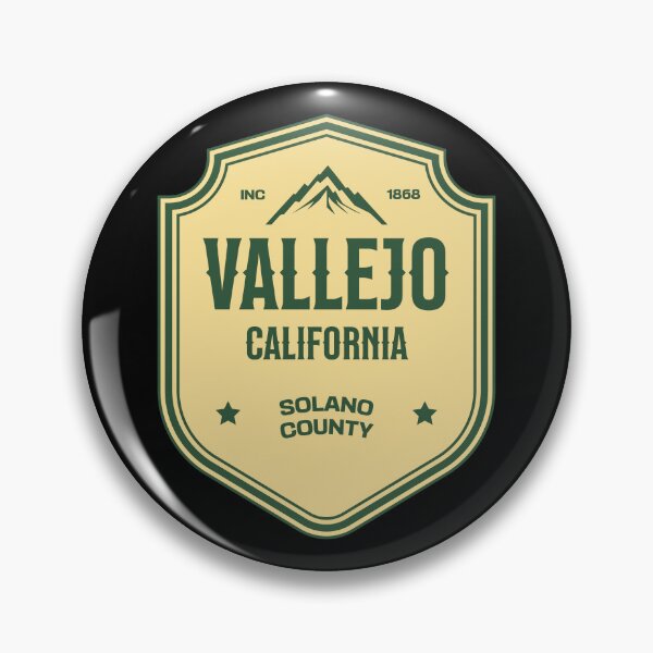 Item preview, Vallejo California Vintage Badge designed and sold by American Travels.