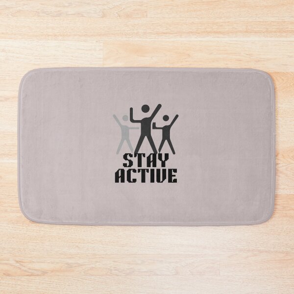 Item preview, Stay Active Motivation T-shirt-fitness & Healthy Lifestyle Quote Design designed and sold by Palette _Vibes.