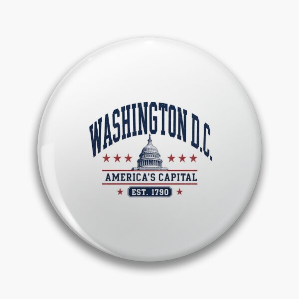 Item preview, Washington DC Americas Capital Est 1790 Vintage designed and sold by Fenay Designs.