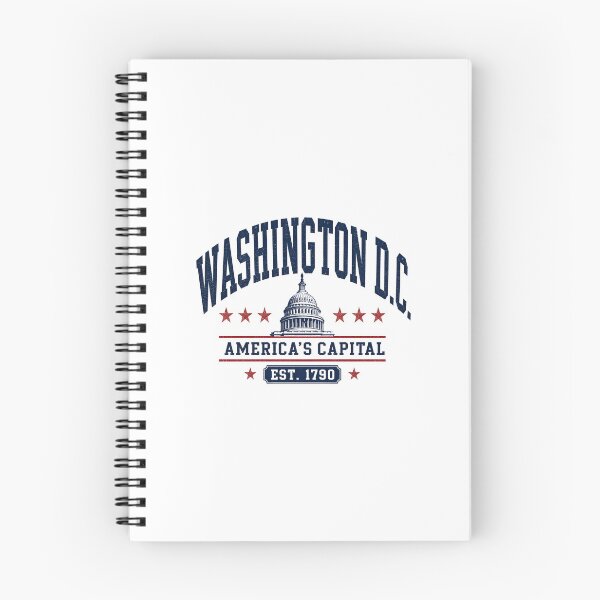 Item preview, Washington DC Americas Capital Est 1790 Vintage designed and sold by Fenay Designs.