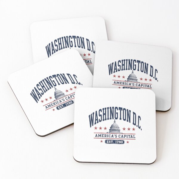 Item preview, Washington DC Americas Capital Est 1790 Vintage designed and sold by Fenay Designs.