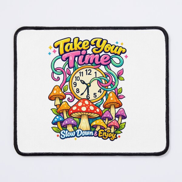 Item preview, Take Your Time Psychedelic Essential T-Shirt designed and sold by SoftSproutstu.