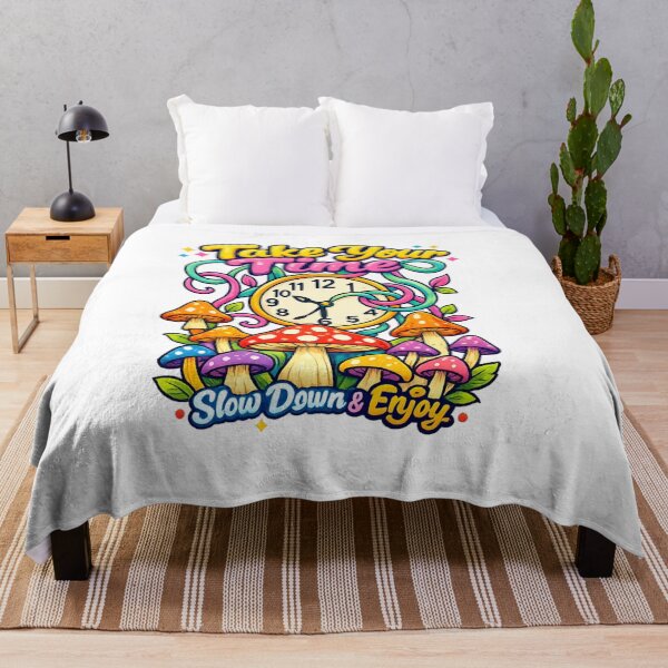 Item preview, Take Your Time Psychedelic Essential T-Shirt designed and sold by SoftSproutstu.