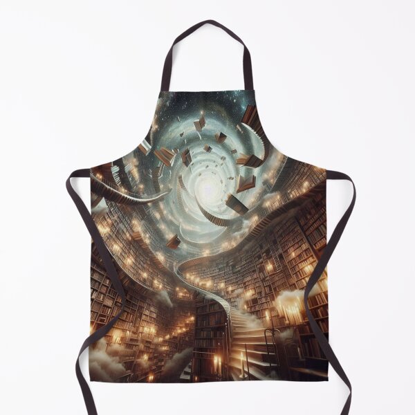 Item preview, Cosmic Spiral Library of Infinite Knowledge in Warm Fantasy Light designed and sold by FotoworldEdel.