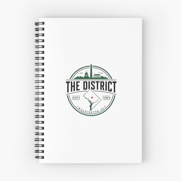 Item preview, The District Washington DC Map Coordinates designed and sold by Fenay Designs.