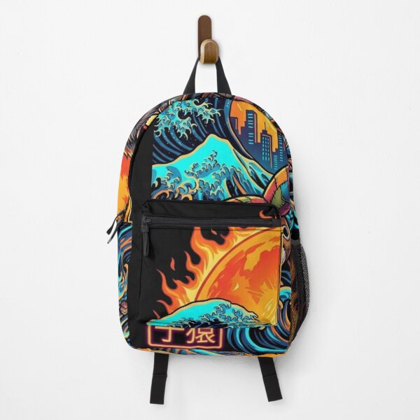 Item preview, Monkey Warrior Punch City Waves Sunset designed and sold by thanguy252.