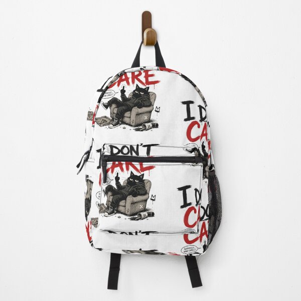 Item preview, WE CATS DON'T CARE ABOUT ANYTHING designed and sold by infinitearte.