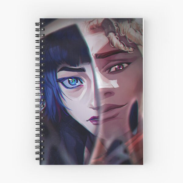 Item preview, Arcane Digital Poster, Ekko Jinx Love Prints designed and sold by Kubilay-Digital.