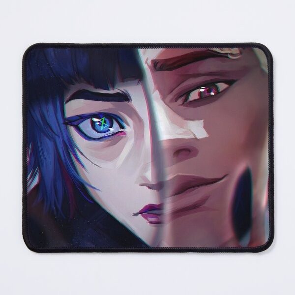 Item preview, Arcane Digital Poster, Ekko Jinx Love Prints designed and sold by Kubilay-Digital.
