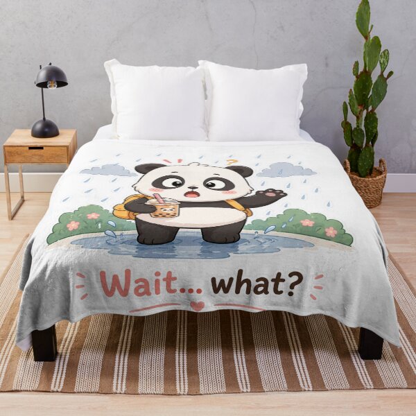 Item preview, Panda Rain Surprise Wait What Moment designed and sold by Sadia Jannat.