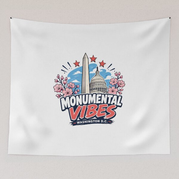 Item preview, Monumental Vibes Washington DC Pop Art designed and sold by Fenay Designs.