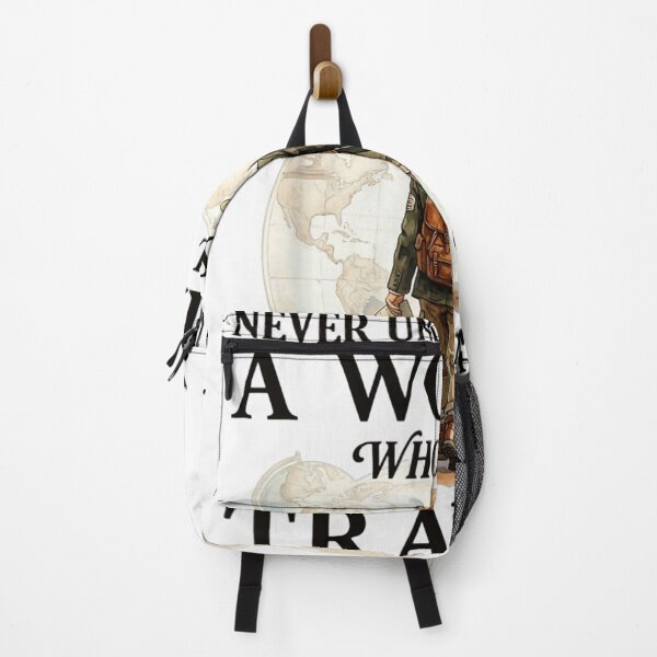 Item preview, Never Underestimate A Woman Who Still Travels Adventure Senior Solo Traveler designed and sold by GalenoHenley.