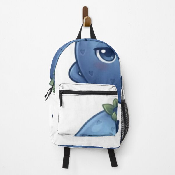 Item preview, Blueberry “Quiet…” Kawaii Sticker – Calm Minimal Mood designed and sold by Dakochaaan.