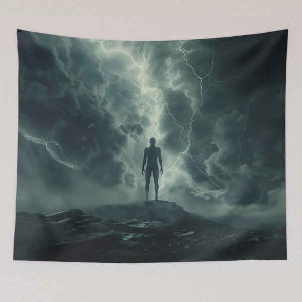 Item preview, Lightning Figure Storm Silhouette designed and sold by QuantumDrift.