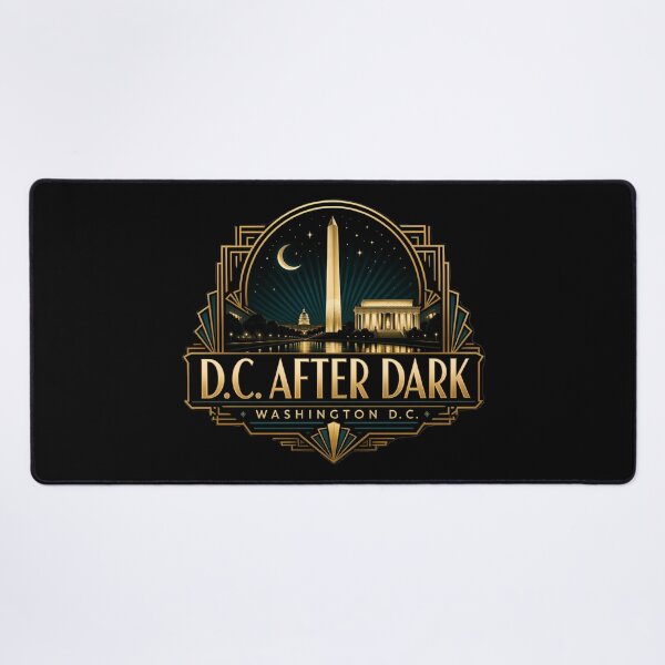 Item preview, DC After Dark Washington DC Art Deco Night designed and sold by Fenay Designs.