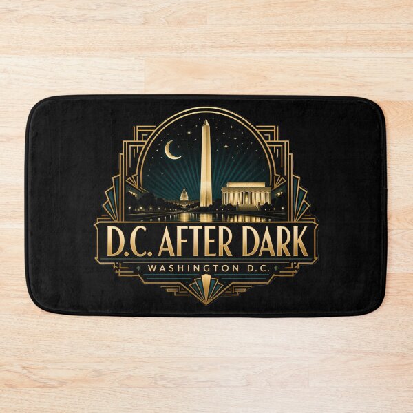 Item preview, DC After Dark Washington DC Art Deco Night designed and sold by Fenay Designs.