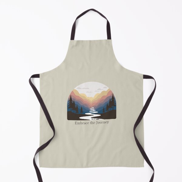 Item preview, Minimalist Embrace the Journey Tee - Modern Scenic River Art designed and sold by ArthousePromos.