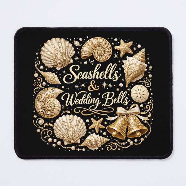 Item preview, Seashells & Wedding Bells – Maritime JGA designed and sold by Pineapple-Tree.