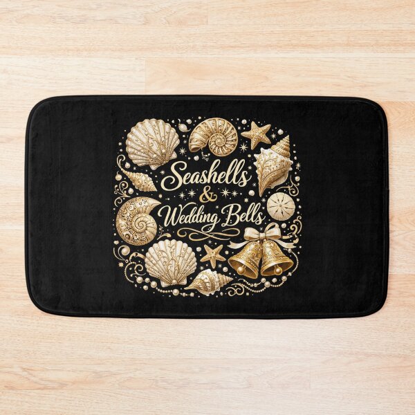 Item preview, Seashells & Wedding Bells – Maritime JGA designed and sold by Pineapple-Tree.