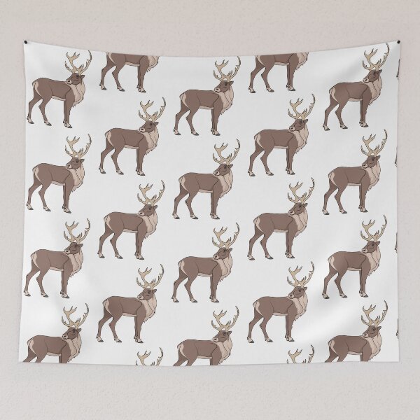 Item preview, Illustration of reindeer designed and sold by RizikCat.