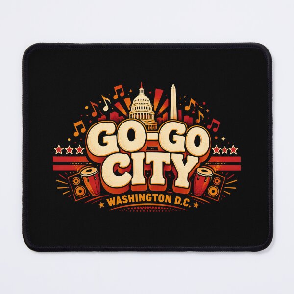Item preview, Go-Go City Washington DC Music Scene designed and sold by Fenay Designs.