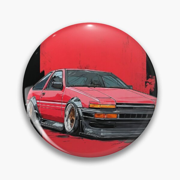 Item preview, Toyota AE86 Corolla drift culture Japanese Art Style. designed and sold by AGED Limited.