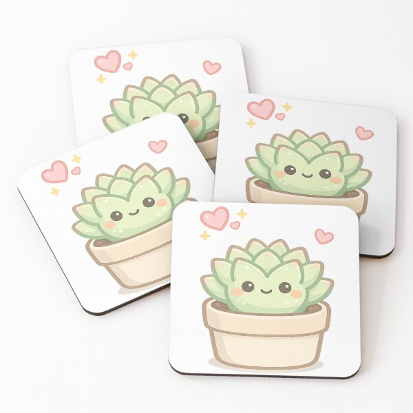 Item preview, Kawaii Succulent Mood: Love designed and sold by KtacoYellow.