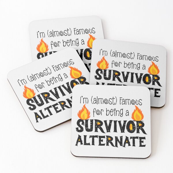 Item preview, Funny Phrase Survivor Alternate Almost Famous on White designed and sold by TackyTime.