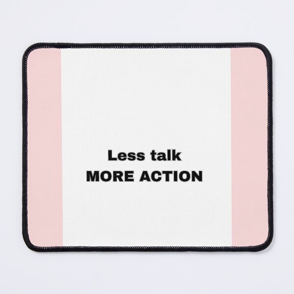 Item preview, Less talk more action - motivational quote design designed and sold by arifali786.