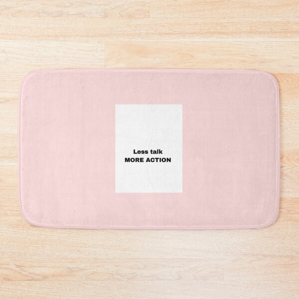 Item preview, Less talk more action  - motivational quote design  designed and sold by arifali786.