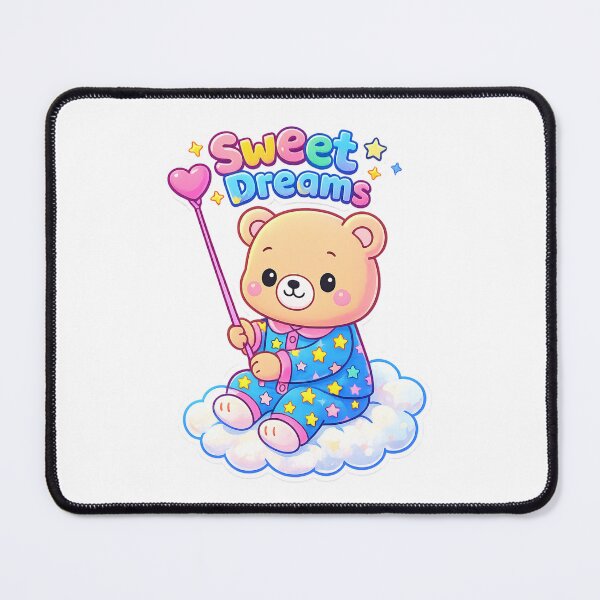 Item preview, Sweet Dreams Cute Bear Essential T-Shirt designed and sold by SoftSproutstu.