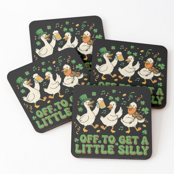 Item preview, Off To Get A Little Silly Ducks designed and sold by thanguy252.