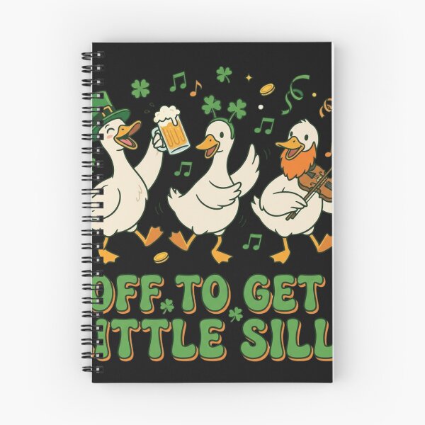 Item preview, Off To Get A Little Silly Ducks designed and sold by thanguy252.