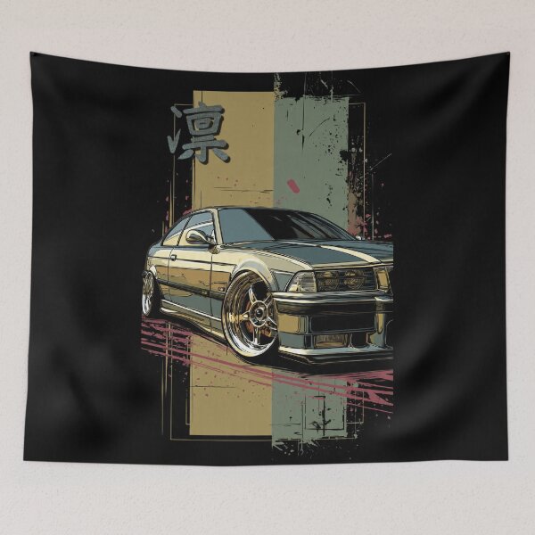 Item preview, Car drift culture Japanese Art Style. designed and sold by AGED Limited.