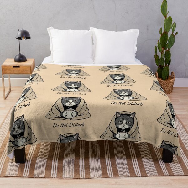 Item preview, Cozy Cat – Do Not Disturb designed and sold by Dogandesighn.
